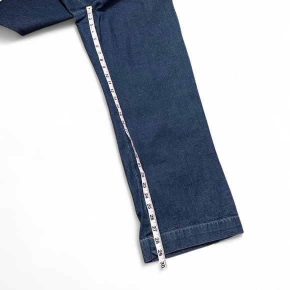 Vintage Liz Claiborne‎ Petite Trouser Fit Dark Wash Jeans - Picture 7 of 7